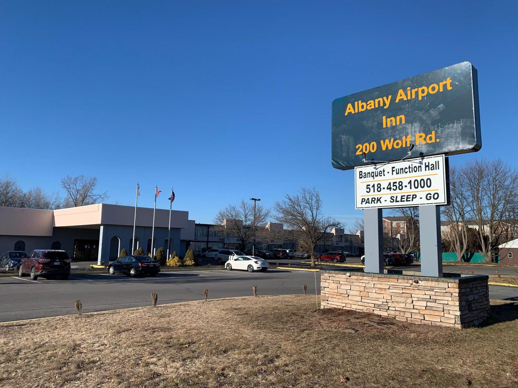 Albany Airport Inn Ngoại thất bức ảnh